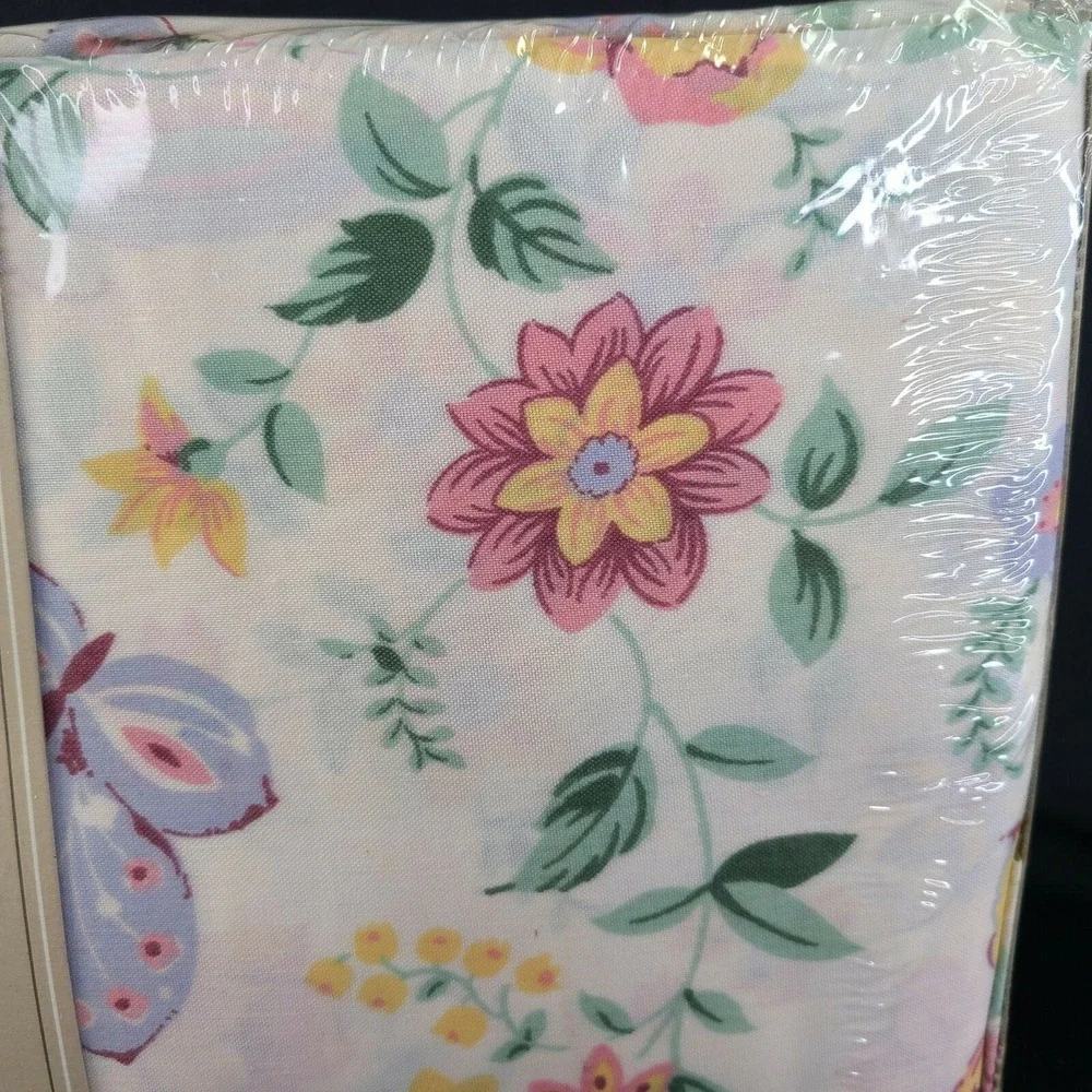 Cannon Monticello Twin Sheet‎ Set Floral Cottagecore 3 Piece Fortel Vintage New